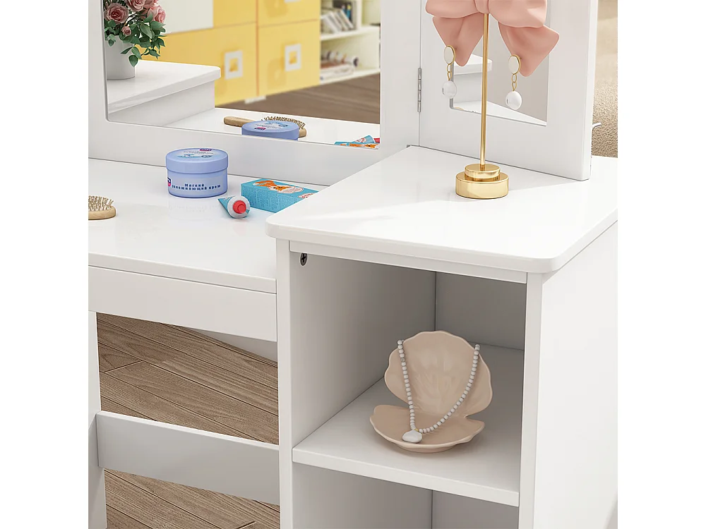 make-up table for children white 105x41x117.9 estella