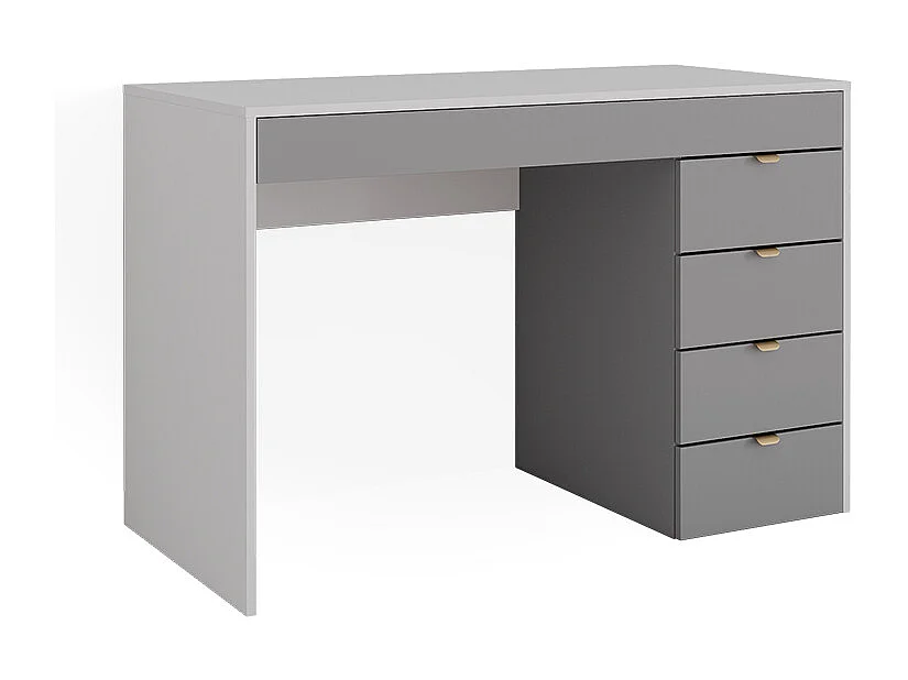 Kaptafel wit/grijs/grijs 115x55x76 elise