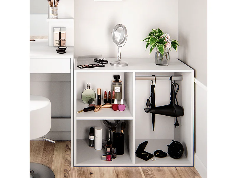 Armario auxiliar blanco 80.1x40x65 isabelle