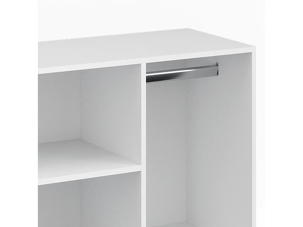 Armoire dappoint blanc 80.1x40x65 isabelle