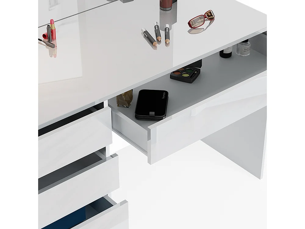 Vanity table white 120x55x75 sherry