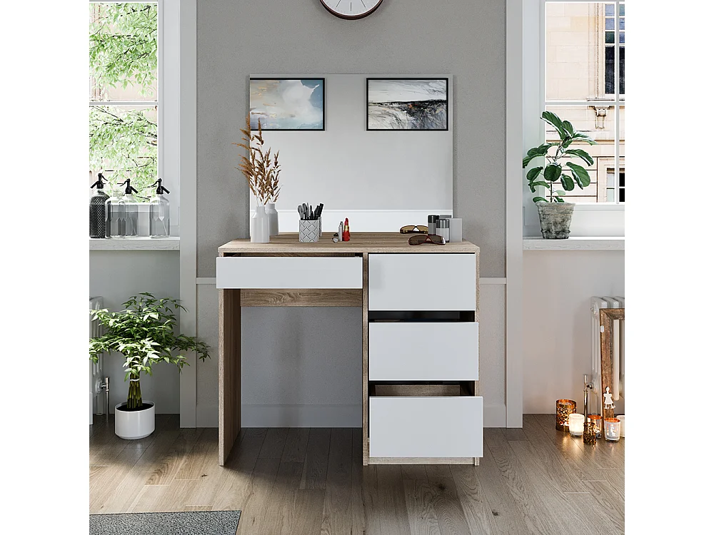 Coiffeuse sonoma 90x40x75 sherry