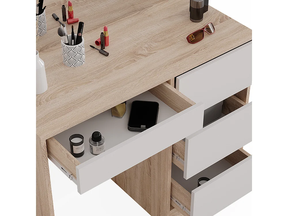 Coiffeuse sonoma 90x40x75 sherry