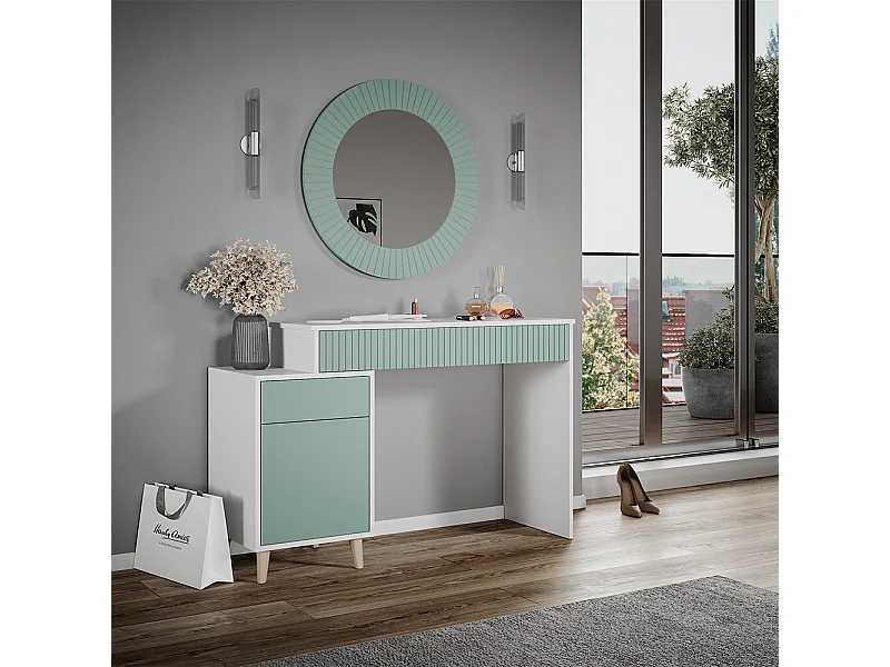 Kaptafel groen 120x40x77.2 arles