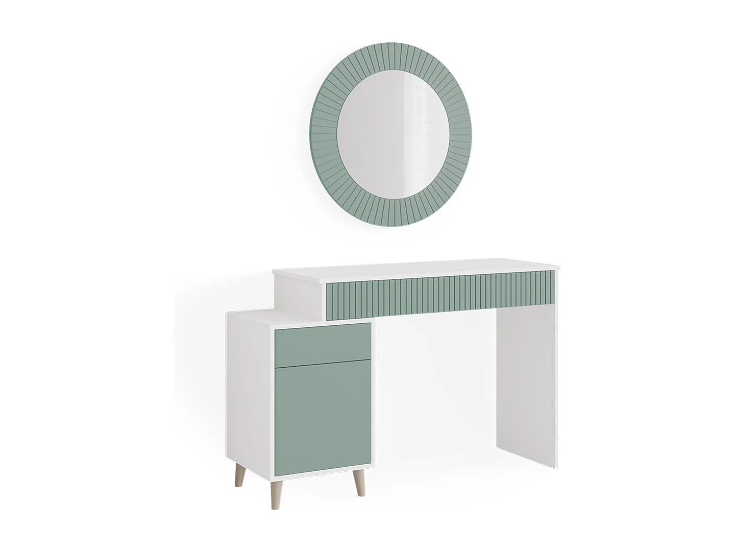 Coiffeuse vert 120x40x77.2 arles