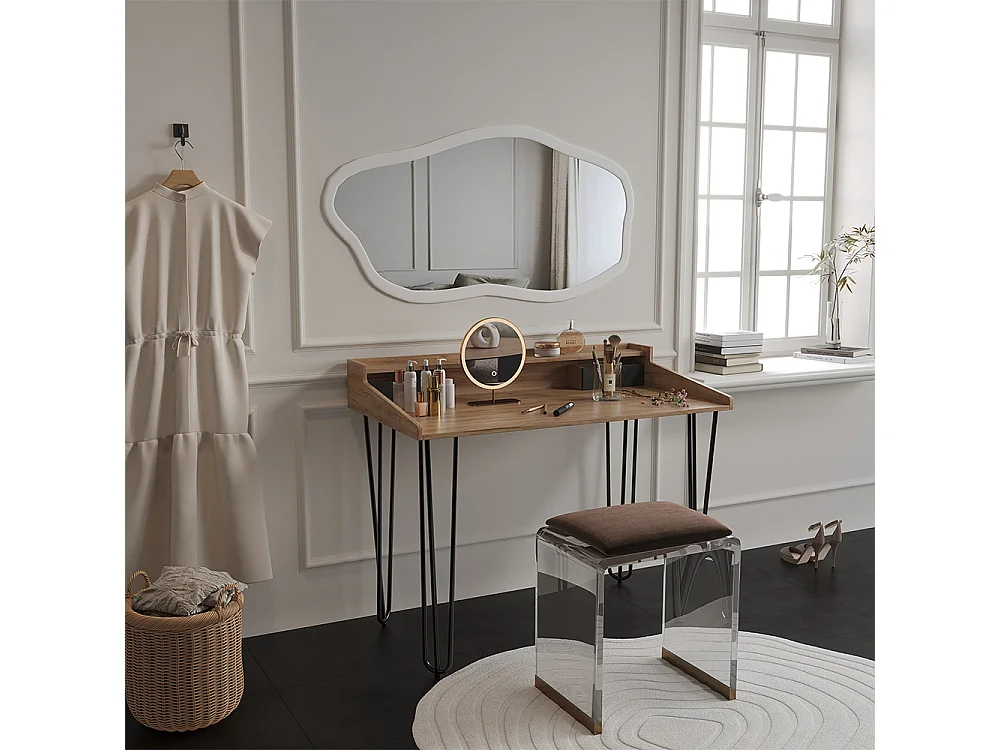 Tocador roble 110x60x89.5 sannar