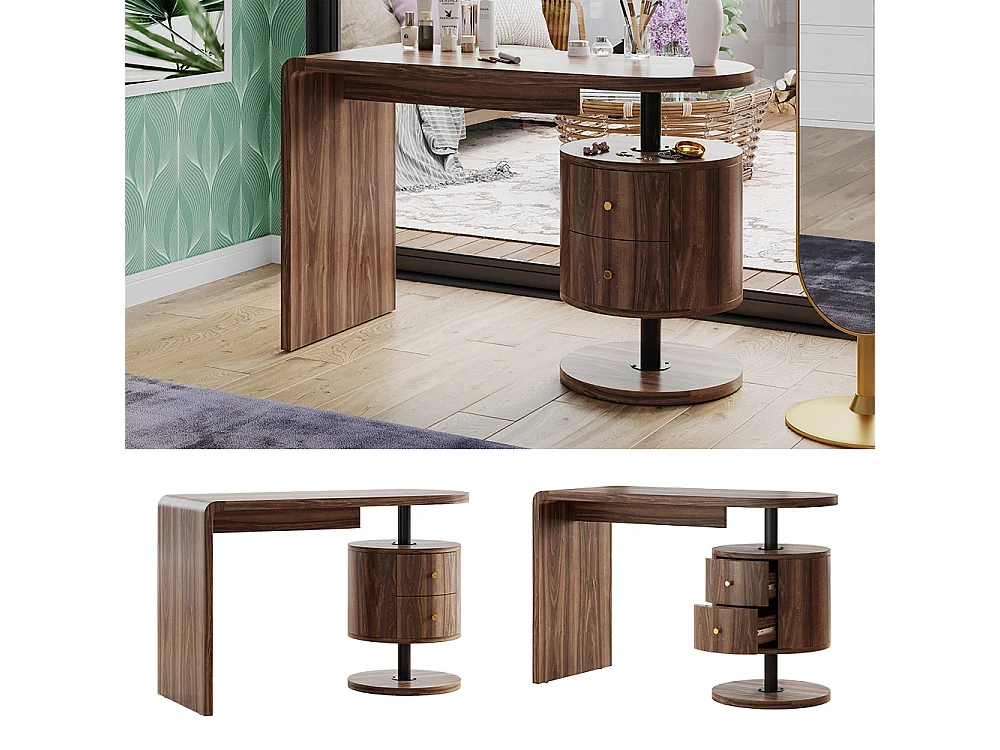 Dressing table rustic oak 120x50x76 lara