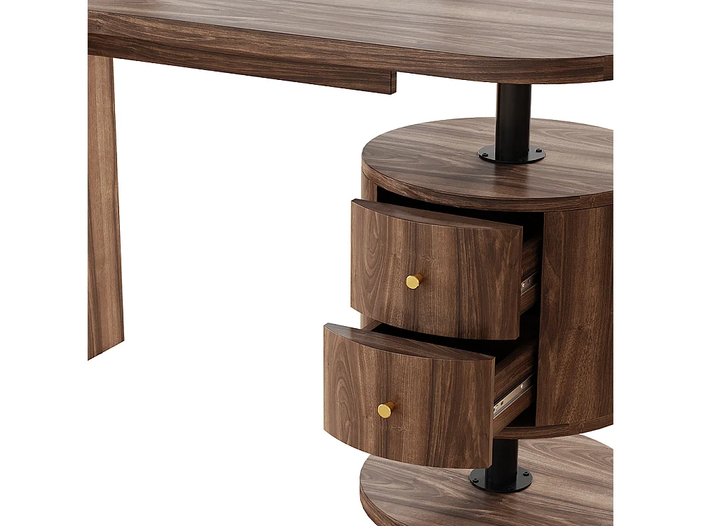 Dressing table rustic oak 120x50x76 lara