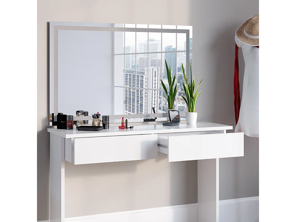 Tocador blanco 120x40x83 azur