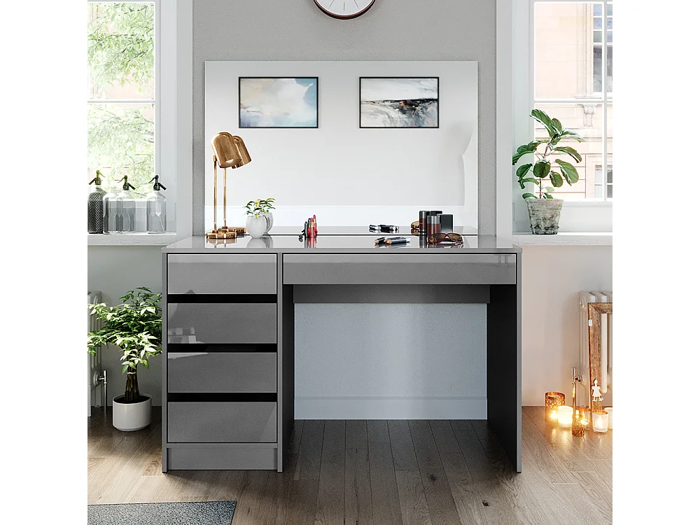 Tocador gris 120x55x75 sherry