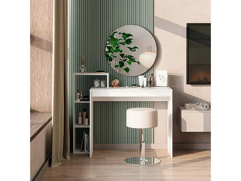 Tocador blanco 100x40x90 leo