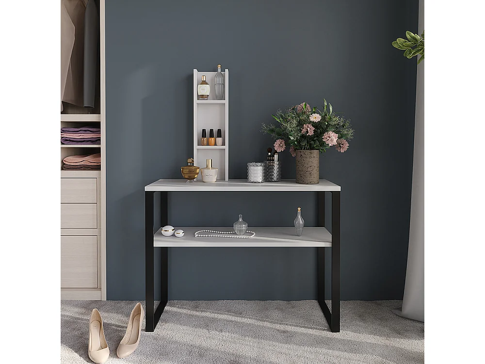 Armoire dappoint blanc 20x10x65 sherry