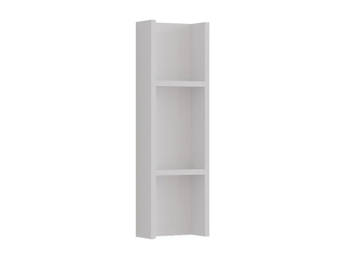 Attachment cabinet white 20x10x65 sherry
