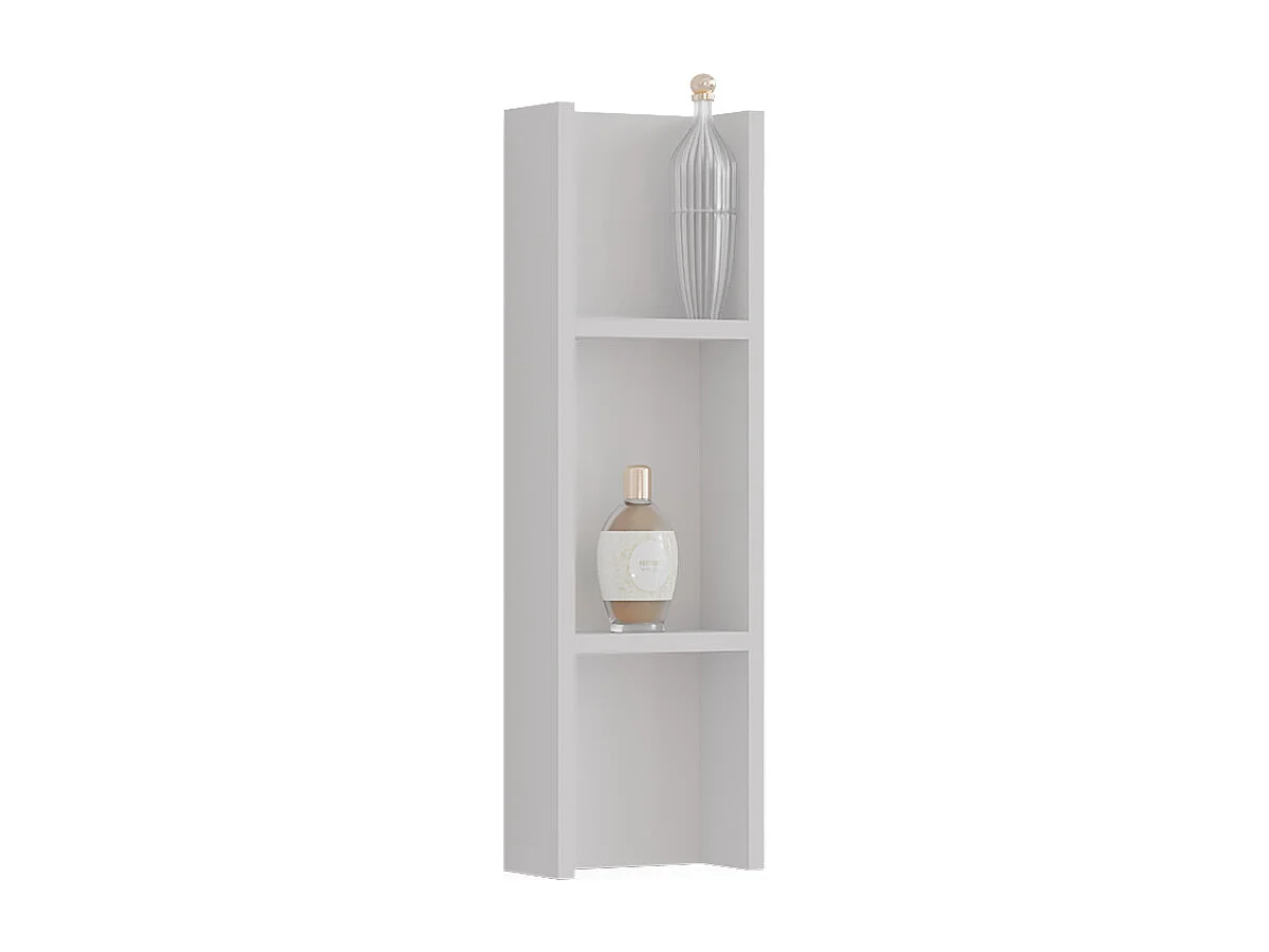 Attachment cabinet white 20x10x65 sherry