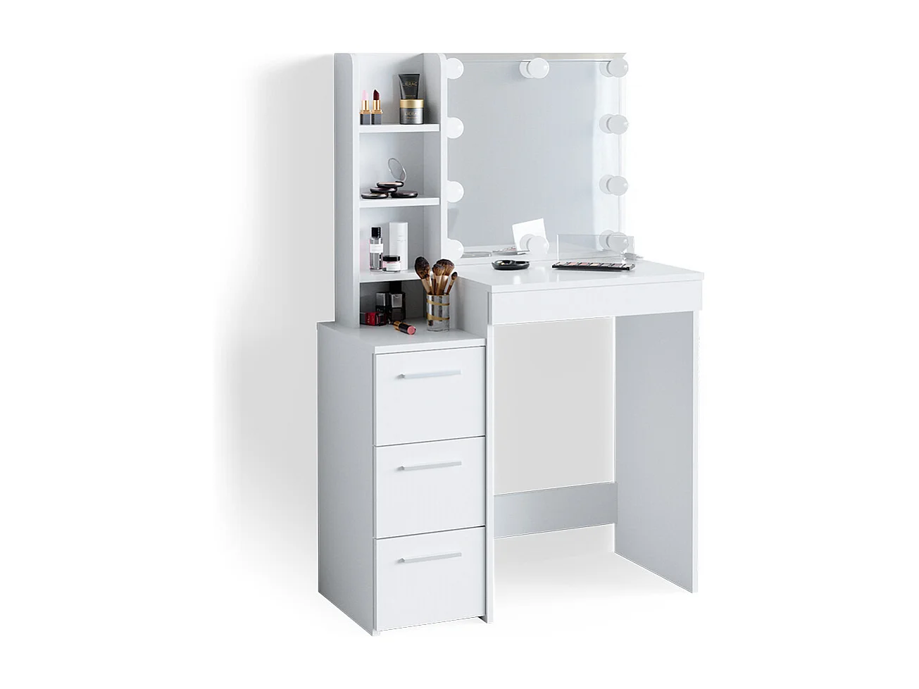 Tocador blanco 80x40x127.4 meryl