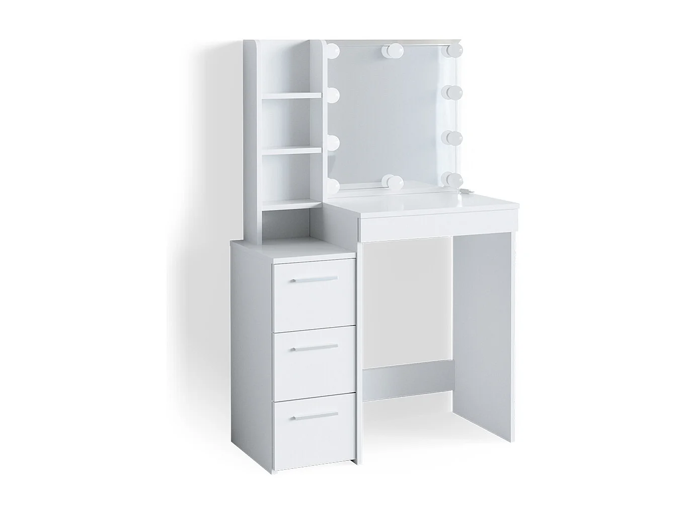 Coiffeuse blanc 80x40x127.4 meryl