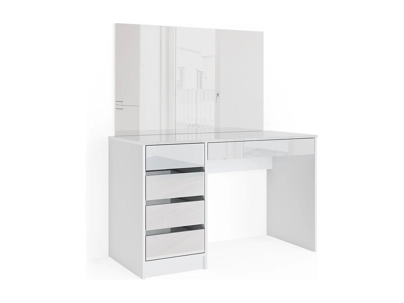 Coiffeuse blanc 120x55x75 sherry