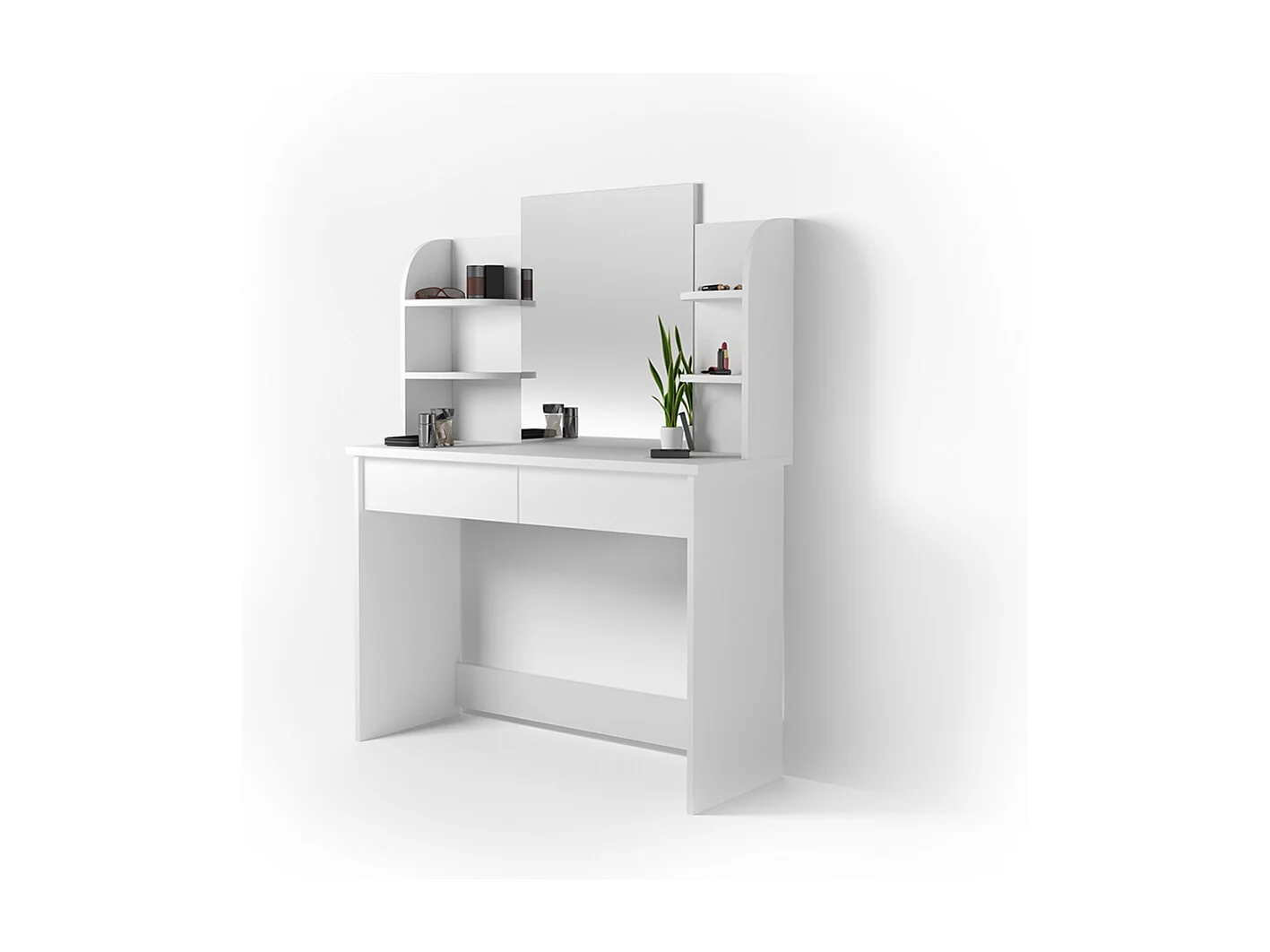 Schminktisch weiß 108x40x139 charlotte