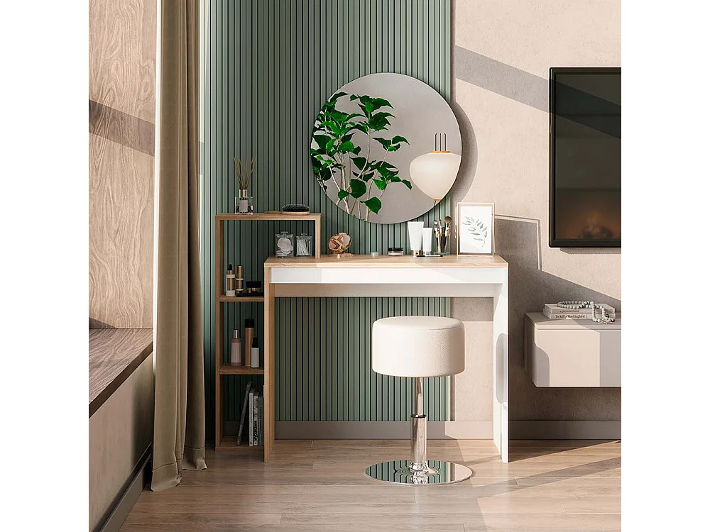 Coiffeuse sonoma 100x40x90 leo