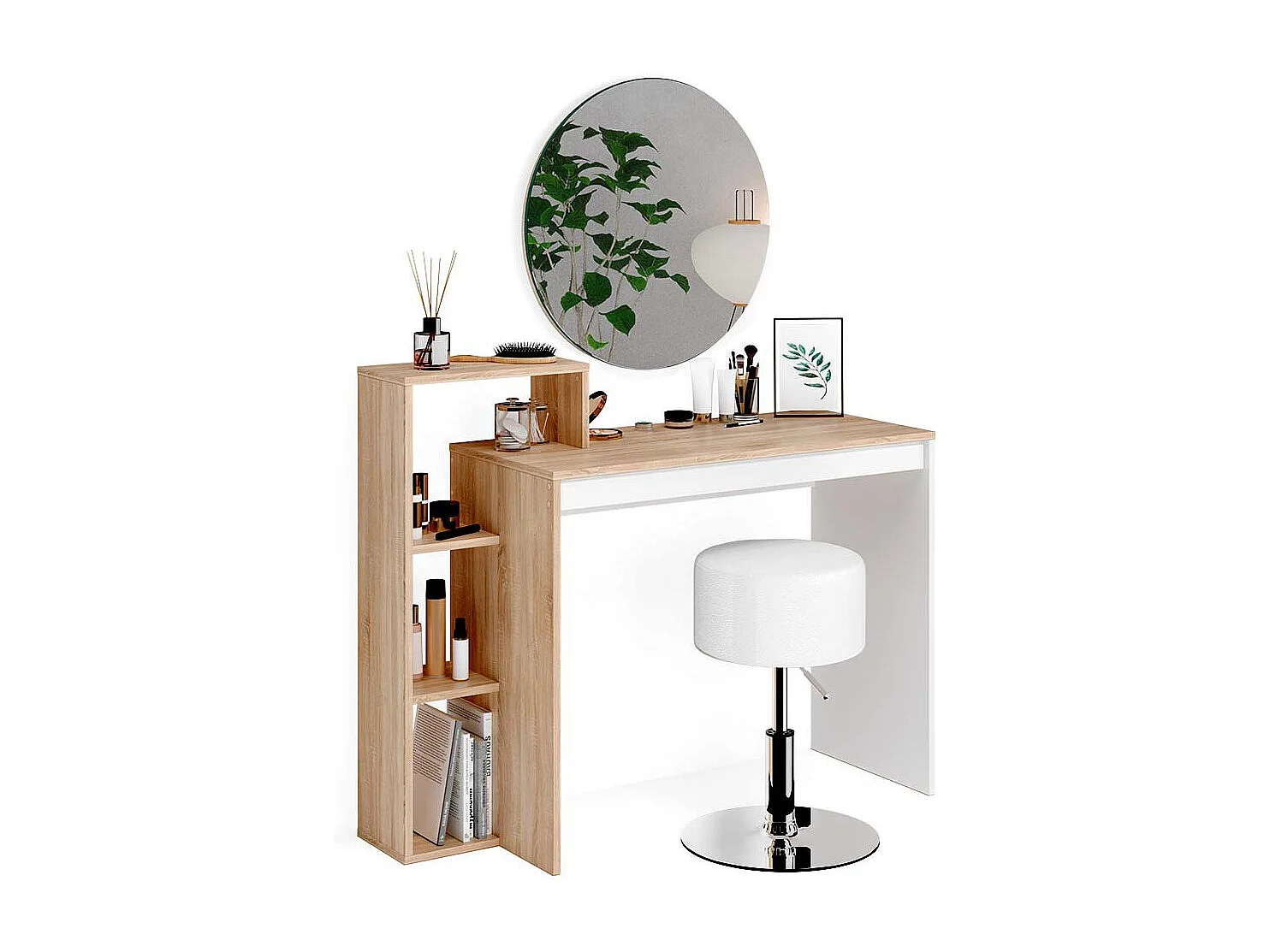 Coiffeuse sonoma 100x40x90 leo