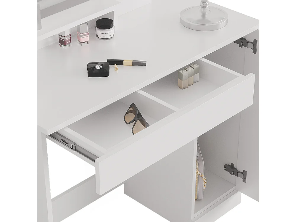 Tocador blanco 90x38x137.5 julia