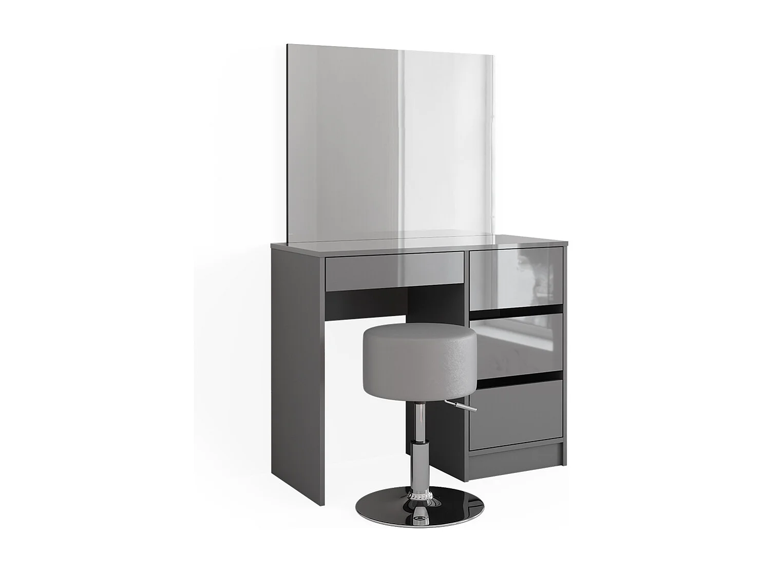 Tocador gris 90x40x75 sherry