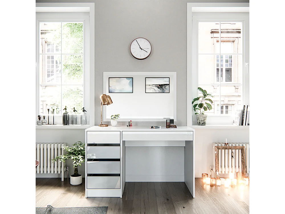 Vanity white 120x55x75 sherry