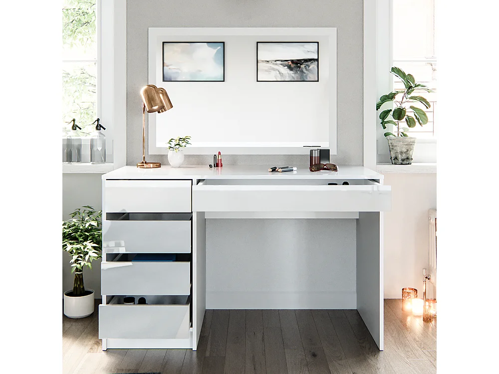 Vanity white 120x55x75 sherry