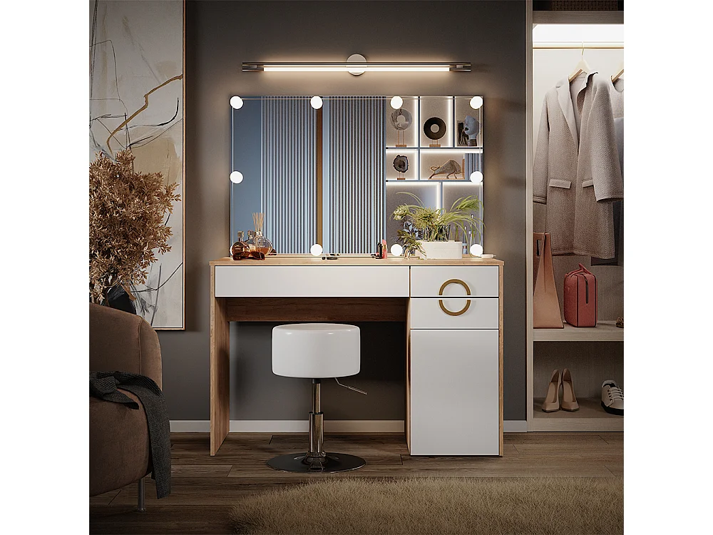 Tocador rockford hickory natural 115x55x76.4 adela