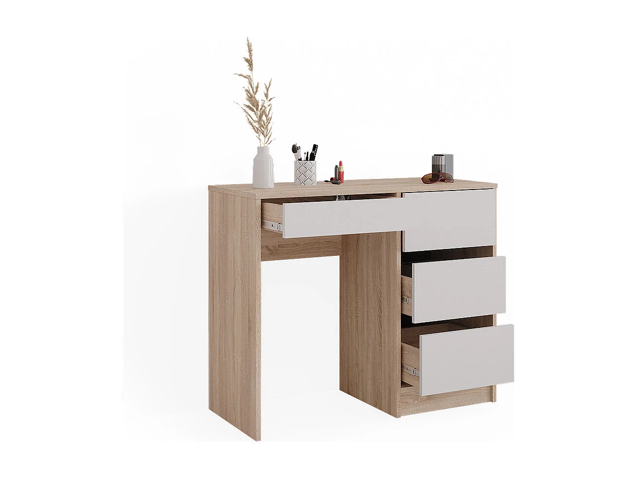 Coiffeuse sonoma 90x40x75 sherry