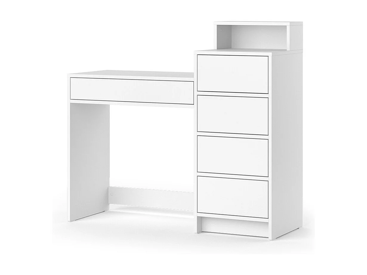 Coiffeuse blanc 110.5x40.3x100.6 naara