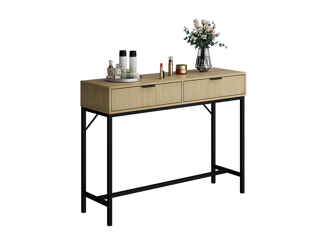 Schminktisch eiche 100x30x75 lennox