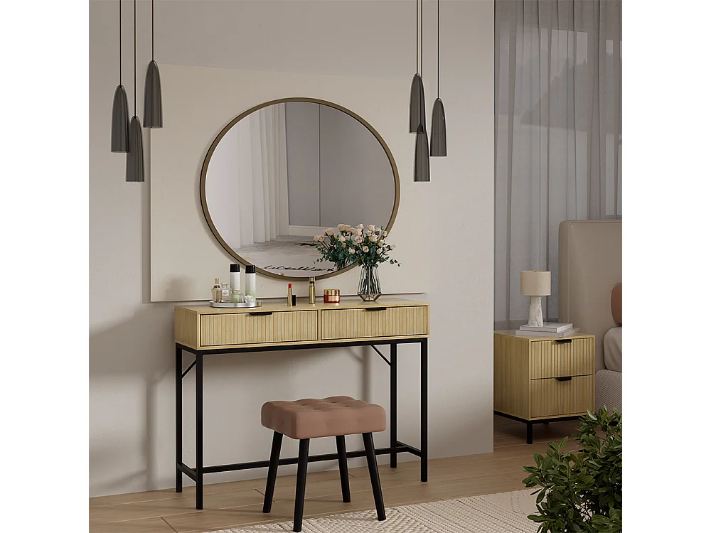 Dressing table oak 100x30x75 lennox