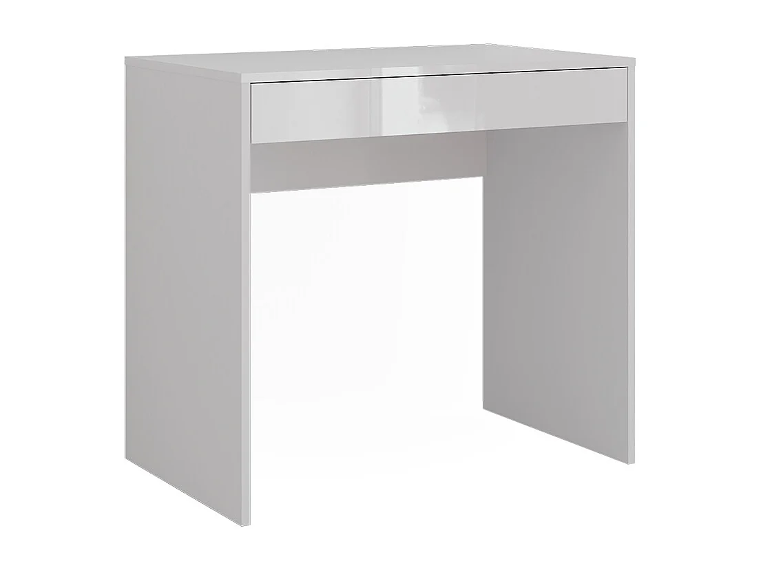 Coiffeuse blanc/blanc brillant 81.4x50.1x76 sherry