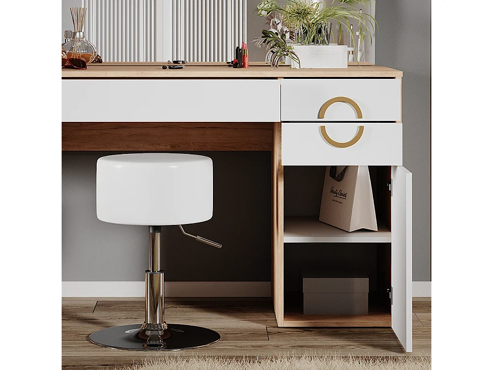 Tocador rockford hickory natural 115x55x76.4 adela