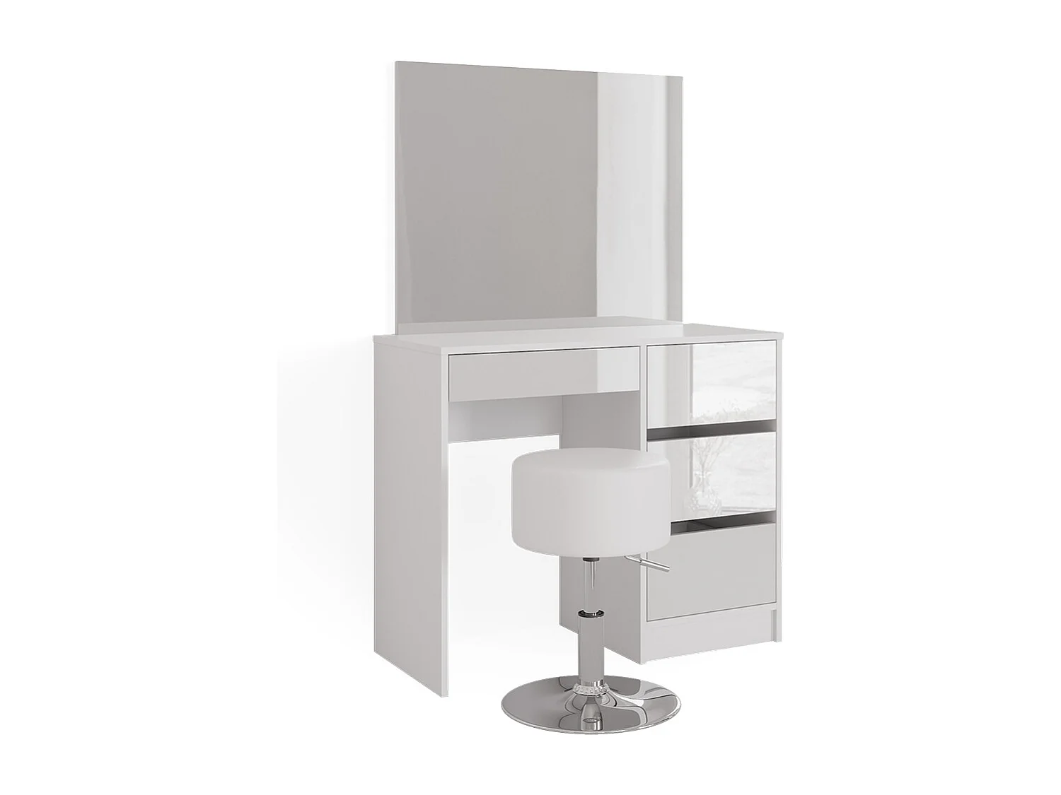 Tocador blanco 90x40x75 sherry