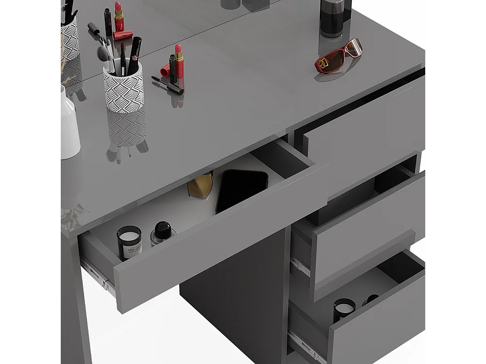 Stolik do przebierania szary 90x40x75 sherry