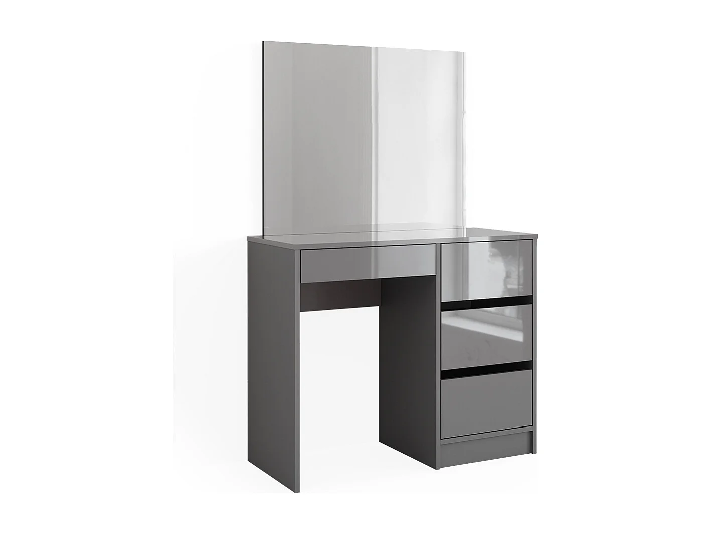 Coiffeuse gris 90x40x75 sherry