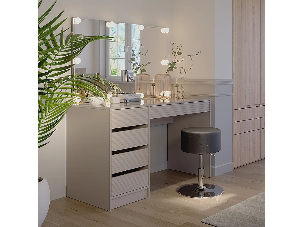 Dressing table cashmere 120x55x75 sherry