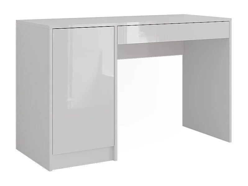 Coiffeuse blanc/blanc brillant 119.8x50.1x76 sherry