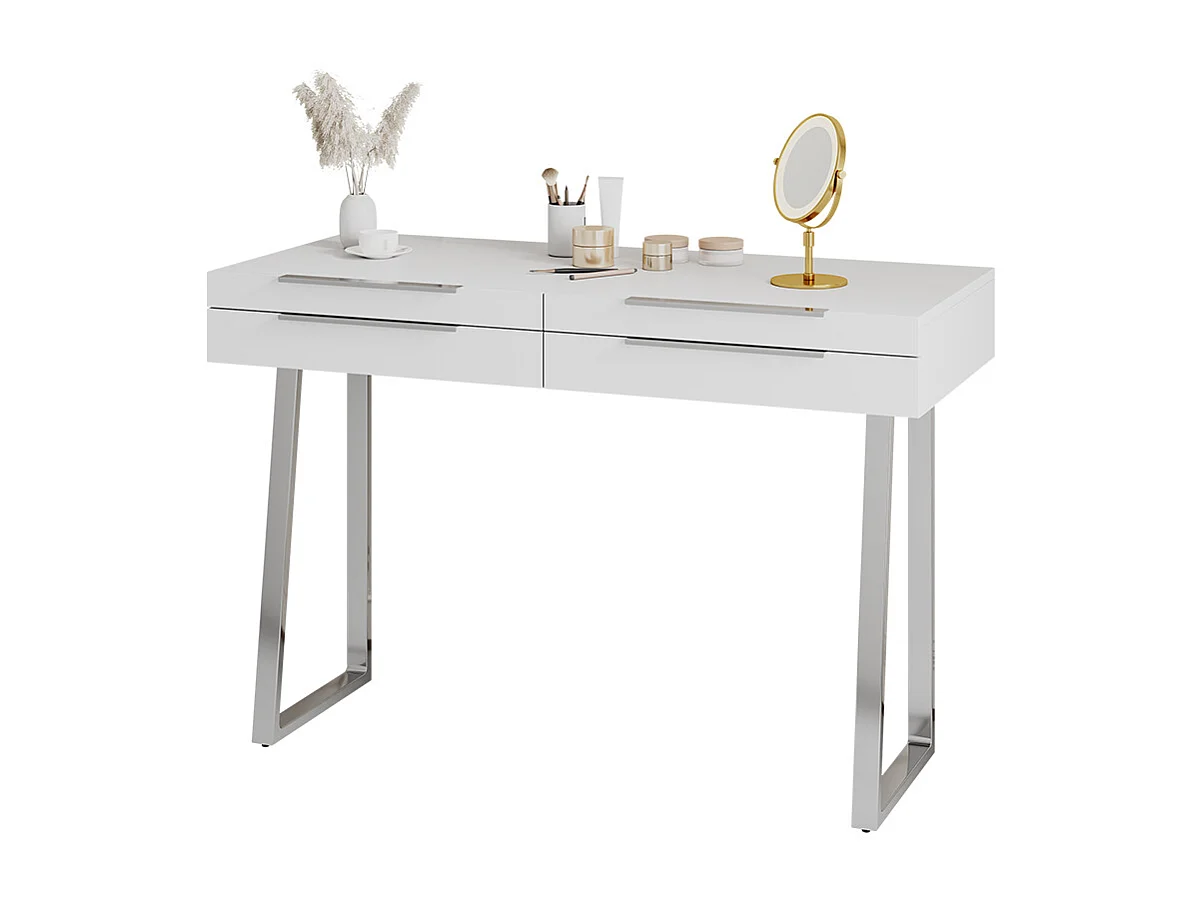 Schminktisch weiß 120x50x79 alexia