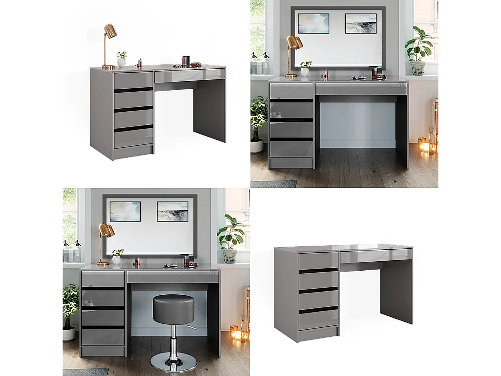Vanity grey 120x55x75 sherry