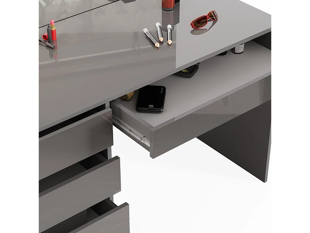 Tocador gris 120x55x75 sherry