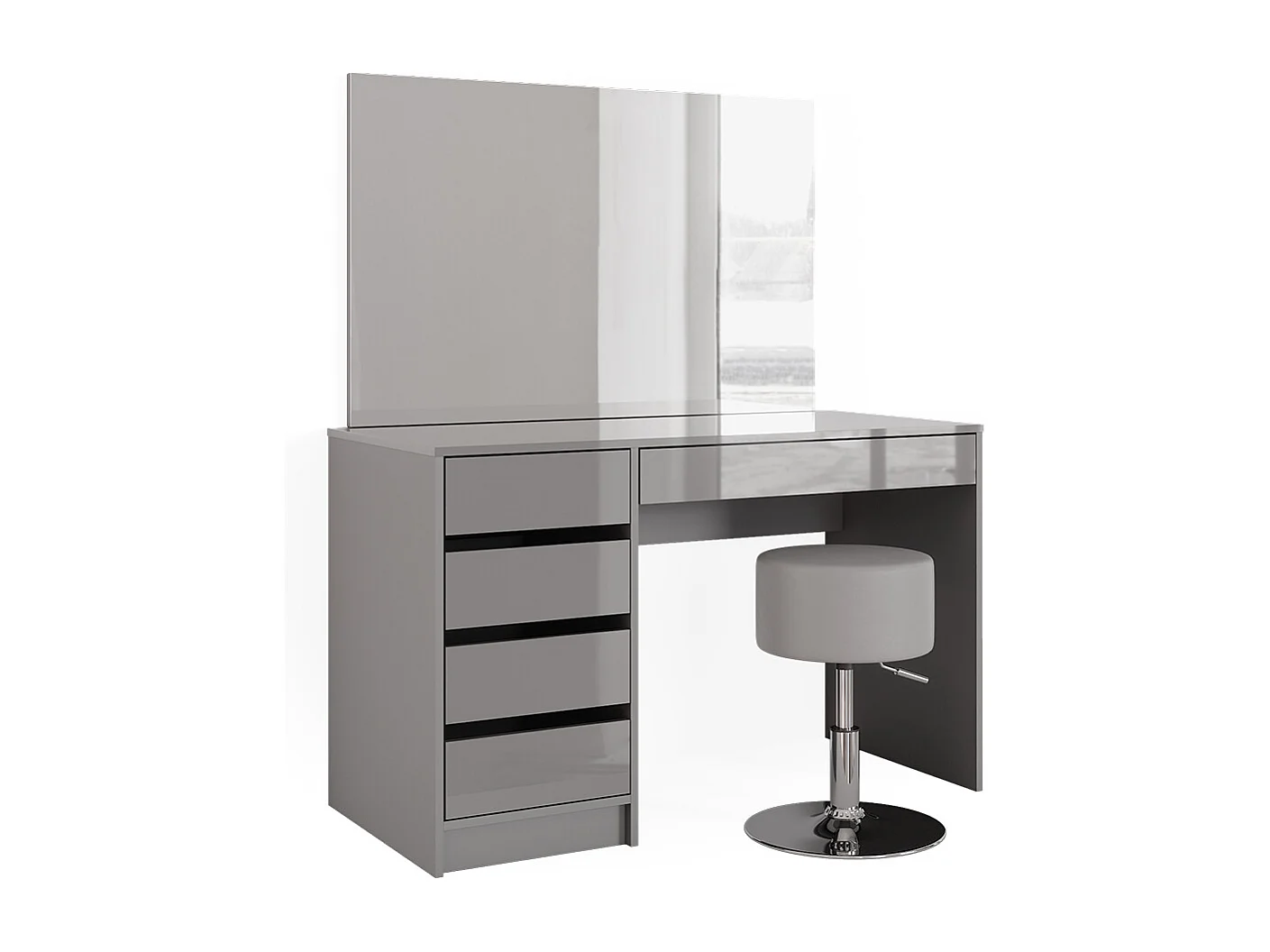 Coiffeuse gris 120x55x75 sherry