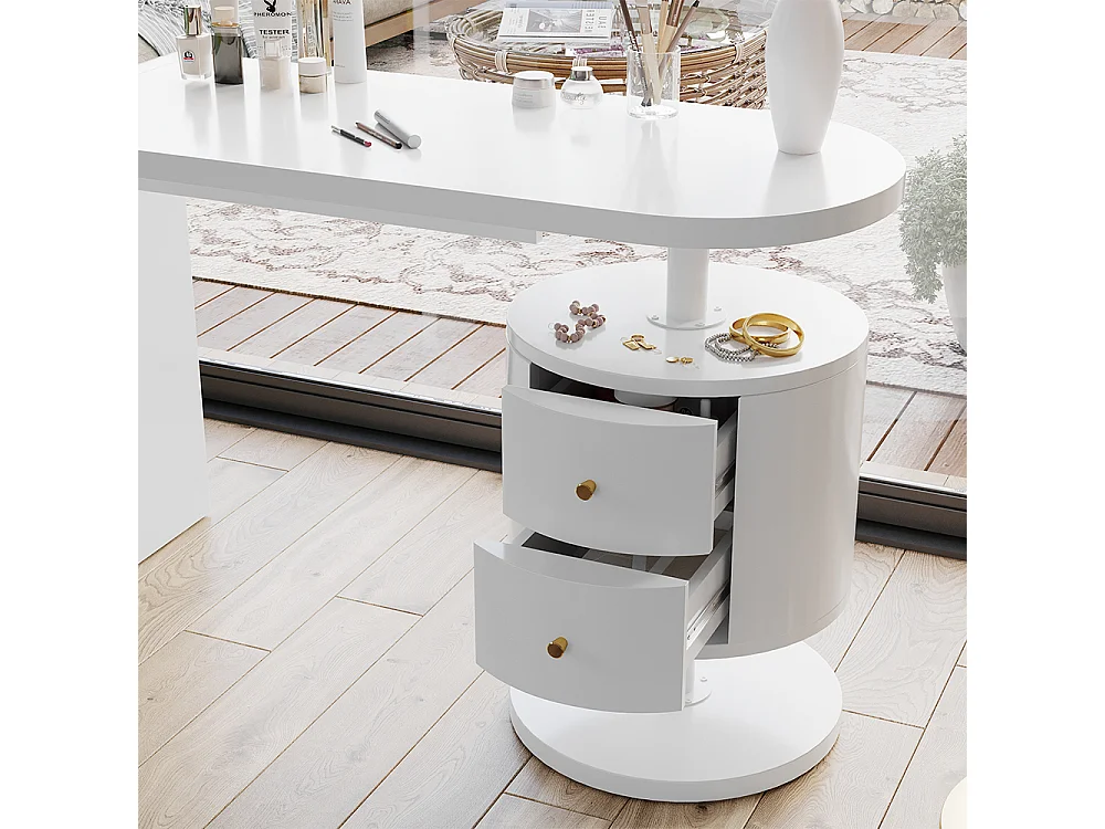 Vanity white 120x50x76 lara