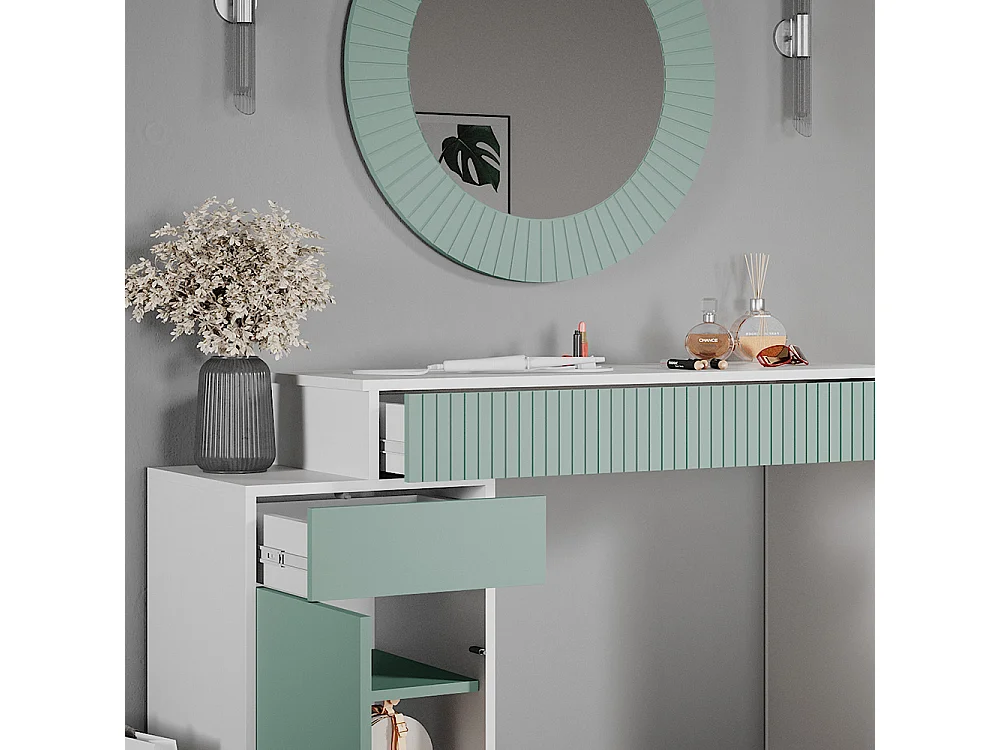 Kaptafel groen 120x40x77.2 arles