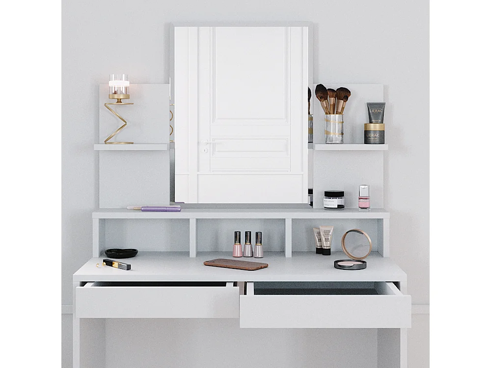 Tocador blanco 80x40x139.6 ania