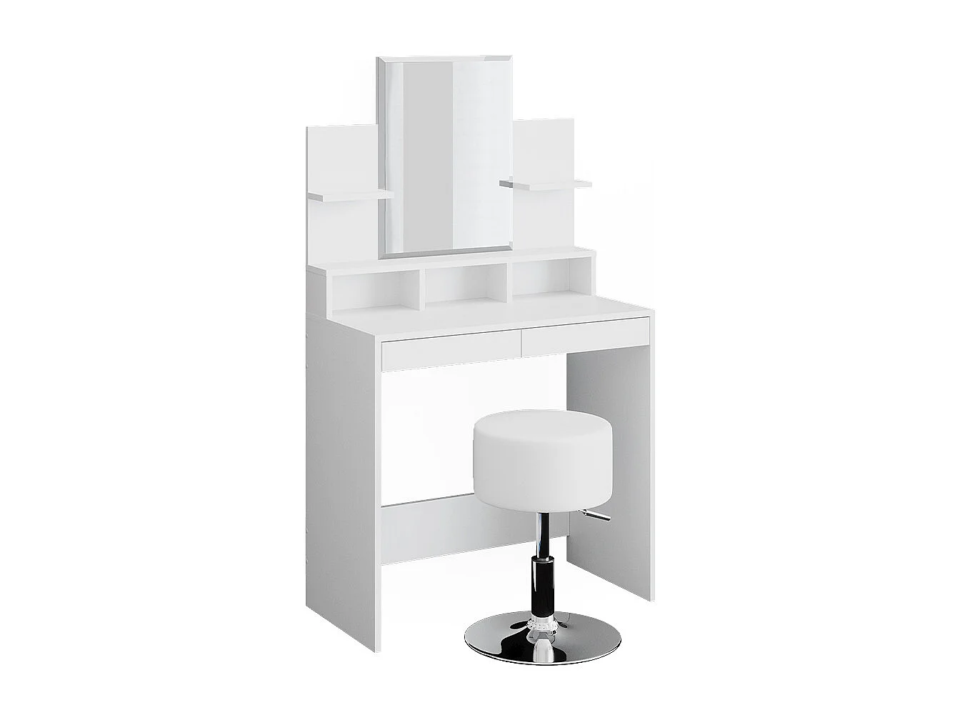 Coiffeuse blanc 80x40x139.6 ania