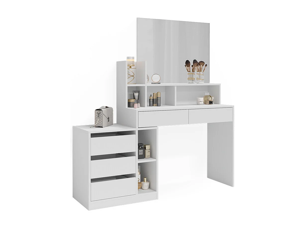 Coiffeuse blanc 139.8x40x115 anja