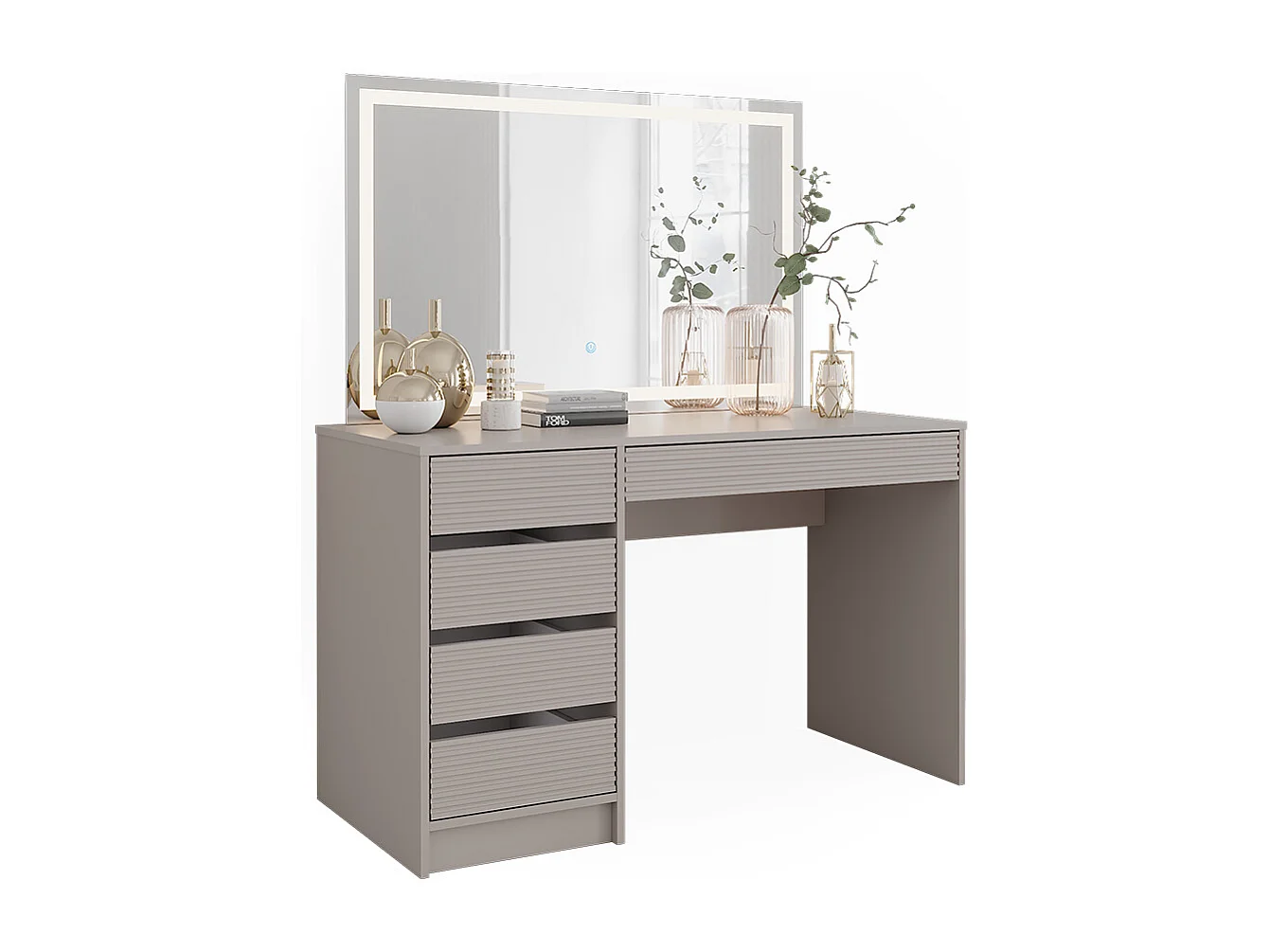 Dressing table cashmere 120x55x75 sherry